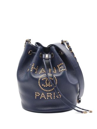 Chanel 2019 Deauville shoulder bag - Blue