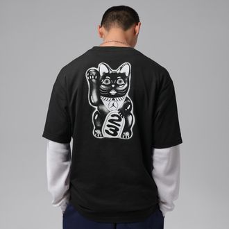 Nike Jordan Mens Jordan Brooklyn T-Shirt in Black | IR4902-010