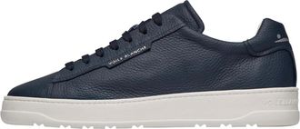 Voile Blanche Layton Clean - Heren - Sneakers - Blauw - 42 EU - Leer - Schoenen