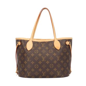 Louis Vuitton Brown Monogram Monogram Pouch Tote Bag (Pre-Owned)
