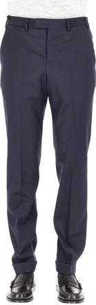 Pantaloni Torino Master Fit Pantalon - Heren - Nette broeken - Blauw - M - Wol - Broeken