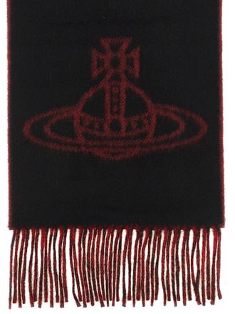 Vivienne Westwood Orb Scarf - Black