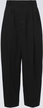 Jacquemus Fernando pleated wool tapered pants