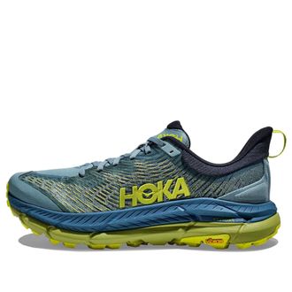 Hoka One One Mafate Speed 4 Stone Blue Dark Citron 1129930-SBDCT