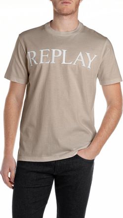 Replay T-Shirt mit Logo-Frontprint