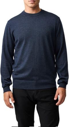Rodd & Gunn York Bay Merino Wool Sweater in Midnight at Nordstrom, Size Xx-Large