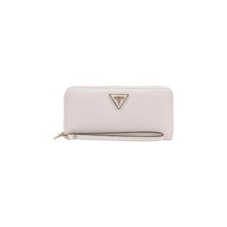 Guess Zip-Around Portemonnee met Meerdere Binnenvakken - Dames - Portefeuilles - Wit - ONE Size - Accessoires