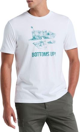 Original Penguin Bottoms Up Graphic T-Shirt in Bright White at Nordstrom, Size X-Large