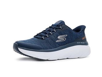 Skechers DLux Walker 3.0 Drevven Hands Free Slip-In Mens Shoes Navy : 11.5 3E - Extra Wide, Textile