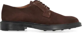 Bruno Magli Su&egrave;de Veterschoenen Ronde Neus - Heren - Nette schoenen - Bruin - 40 EU - Su&egrave;de - Schoenen