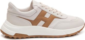 Hogan White Contemporary Sneakers