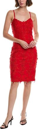 Issue New York Issue New York Floral Embroidered Midi Dress