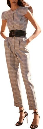 The IQ Collection Inma Jumpsuit in Grey at Nordstrom, Size 40