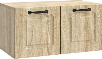 vidaXL Mueble Para Tv De Pared Roble Sonoma 59,5 X 31 X 30 Cm Vidaxl