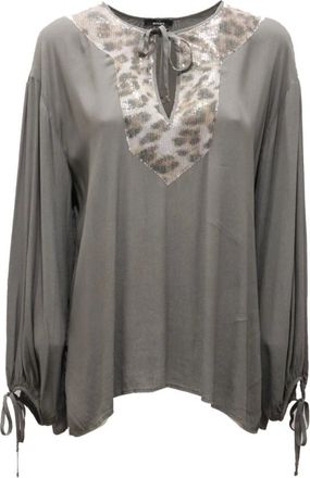 Mason's Overhemden, Dames, Groen, 2Xs, Pailletten, Groene Pailletten Blouse