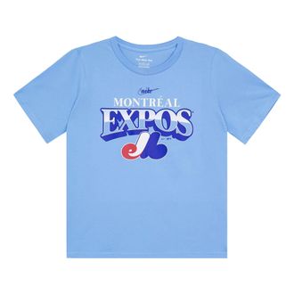Nike Montreal Expos Cooperstown Collection Rewind Arch T-shirt Powder Blue 3Z3B7SBGM-EXP
