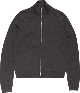 Acne Studios Cardigan con zip - Grigio