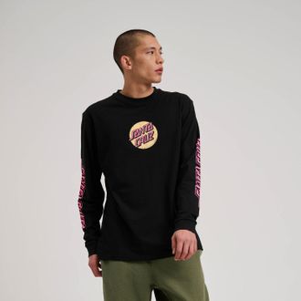 Santa Cruz T-Shirt SANTA CRUZ WAGON DOT FRONT, Herren, Gr. XXL, schwarz, Obermaterial: 100% Baumwolle, Shirts T-Shirt