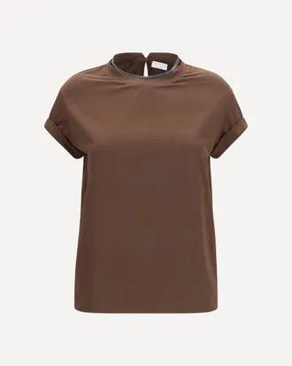Brunello Cucinelli Cotton T-shirt Female XL