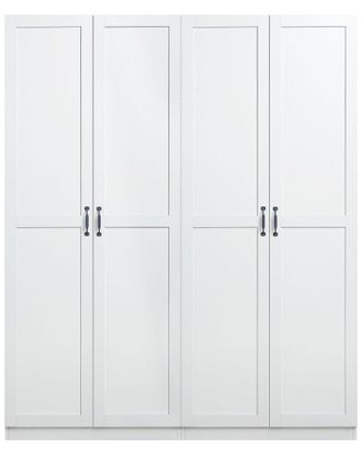 Manhattan Comfort Hopkins Storage Closet 2.0