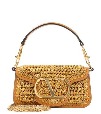 Valentino Garavani Natural Logo Small Shoulder Bag