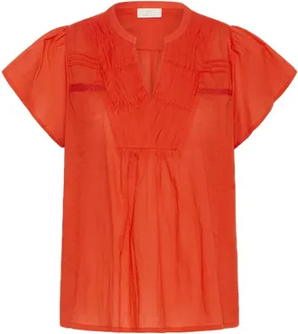 Kaffe Mujer, Blusas y Camisas, Naranja, Talla: 2XL