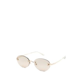 Cartier Ct0642Sa Sunglasses - female - Cartier - Sunglasses - Yellow - 54 MM - Accessories