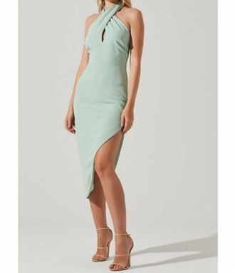 Astr Jodie Dress In Mint