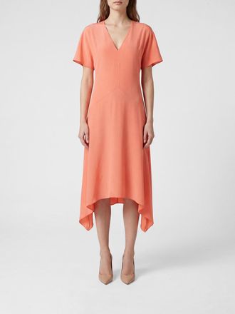 Stella McCartney Abito asimmetrico midi in viscosa