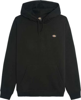 Dickies embroidered-logo hoodie - men - Cotton/Polyester - S - Black