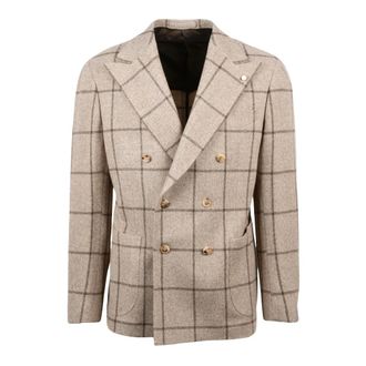 Luigi Bianchi Mantova Uomo, Giacche, Beige, L, new