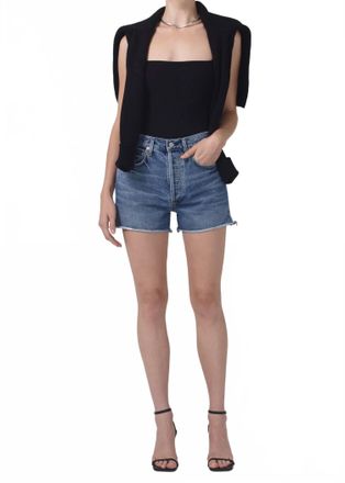 Citizens Of Humanity Marlow Vintage Jean Shorts In Amaretto