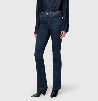 MAC Broeken Bootcut-Jeans MAC Dream-Boot, Damen, Gr. 36, L&auml;nge 34, fashion rinsed, Denim/Jeans, Obermaterial: 90% Baumwolle, 7% Elastomultiester, 3% Elasthan, fig