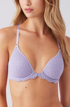 b.tempt'd by Wacoal Untamed Underwire Front Close Bra in Lavender Gray at Nordstrom, Size 38Dd
