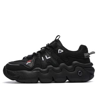 Fila (WMNS) FILA Retro Basketball Shoes Black F12W141223FBK