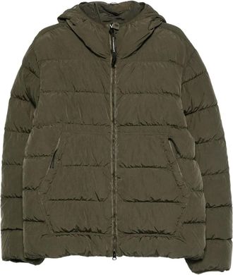C.P. Company Piumino con cappuccio - Verde