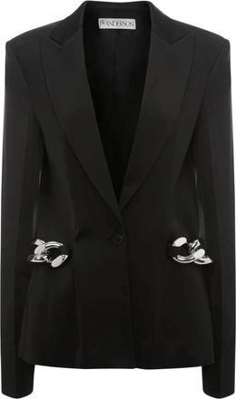 J.W.Anderson Chain Link Blazer - Dames - Blazers - Zwart - XS - Jassen