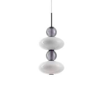 Netlighting Lumiere Integrated LED Slim Pendant Ceiling Light Black 3350Lm 3000K