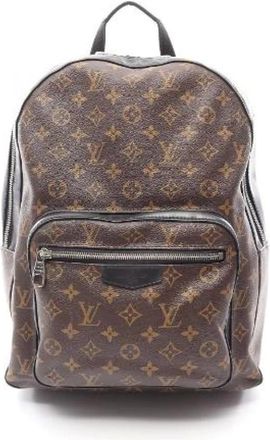 Louis Vuitton Pre-owned Josh Monogram Macassar Backpack - - Pre-owned - Uomo - Marrone - ONE SIZE