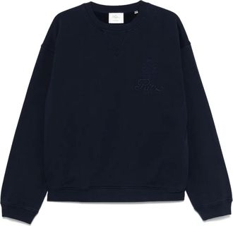 Frame Denim Felpa con ricamo - Blu