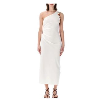Sessun Party Dresses, female, White, Size: XS Leite Long Dress