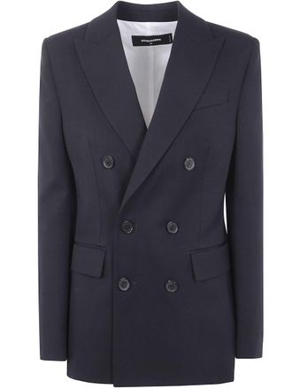 Dsquared2 Carolyn Double Breasted Peak Jacket