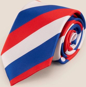 Oswin Hyde Mens Classic Stripe Red White Blue