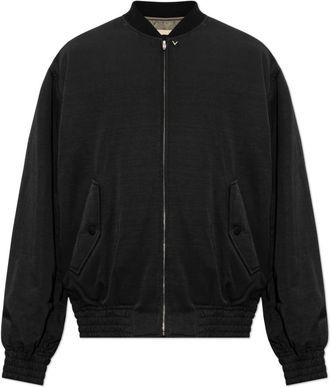 Valentino Garavani Heren, Jassen, Zwart, Maat: XL Katoen