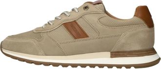 Mazzeltov Schoenen, Heren, Beige, 45 EU, Leer, Madrid 3-N Sneakers