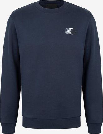 Moncler Rundhals-Sweatshirt mit Silikonlogo