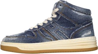 Hogan H630 Sneakers - Dames - Sneakers - Blauw - 36 EU - Leer - Schoenen