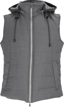Lubiam Giubbini Drop S - Heren - Bodywarmers - Grijs - M - Jassen