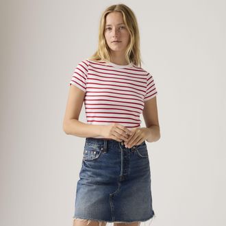 Levi's Essential Sporty Tee - Womens - XS - Red