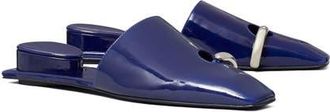 Tory Burch Pierced Mule in Dark Blue /Silver at Nordstrom, Size 8.5